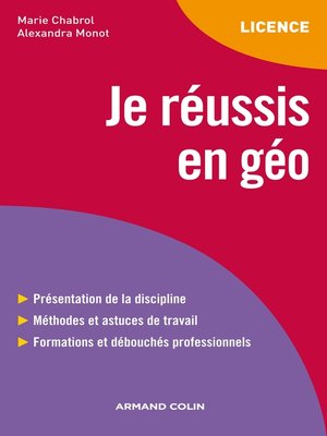 cover image of Je réussis en géo